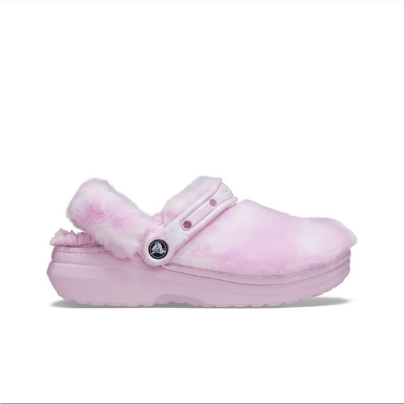 Crocs womens Classic Fur Sure Clogs - Picture 5 of 8